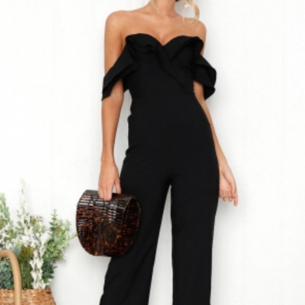 ✨Last One✨ Off Shoulder Jumpsuit - Picture 3 of 8